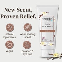 Aromalief Vanilla Lavender 2 Pack Pain Relief Creams