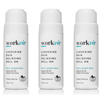 Workvie Lidocaine Roll On with Menthol & Arnica Buy 2 Get 1 Offer