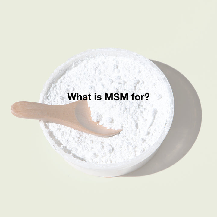 MSM For Pain Relief 