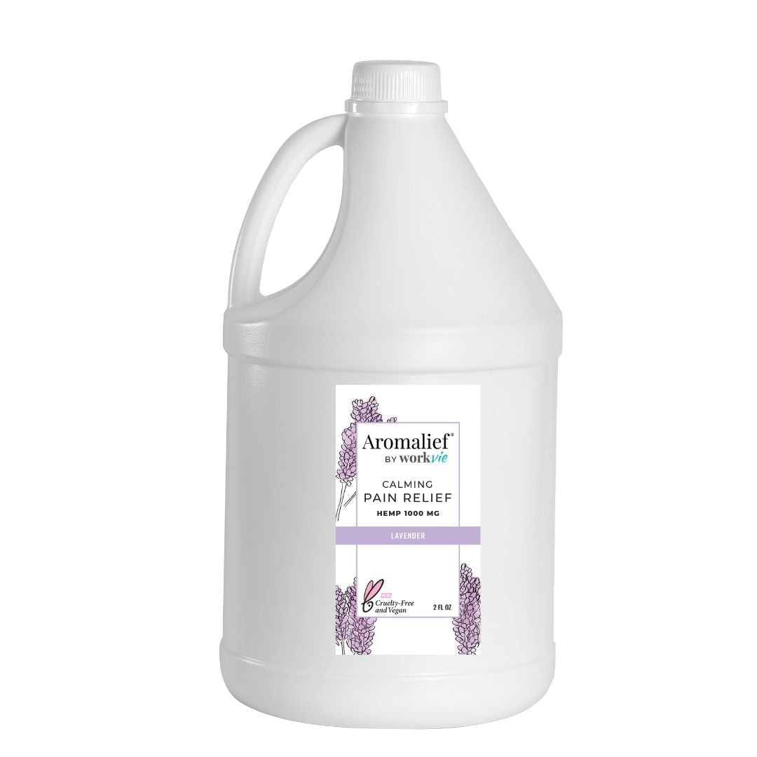 Lavender Pain Relief Therapy Cream Gallon - Aromalief