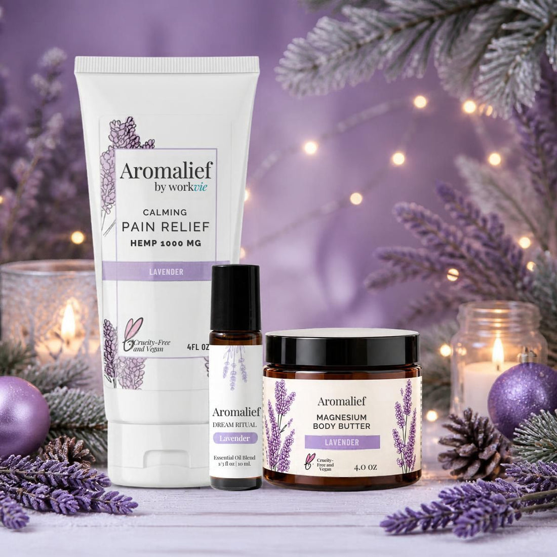 Lavender Relief and Relax Set