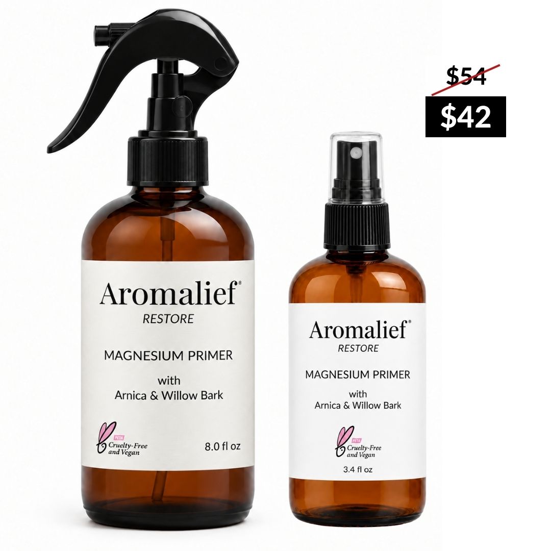 Magnesium Body Spray with Arnica & Willow Bark