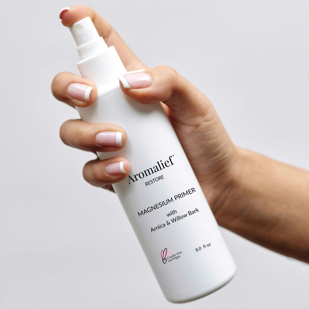 Magnesium Spray with Arnica & Willow Bark - Aromalief