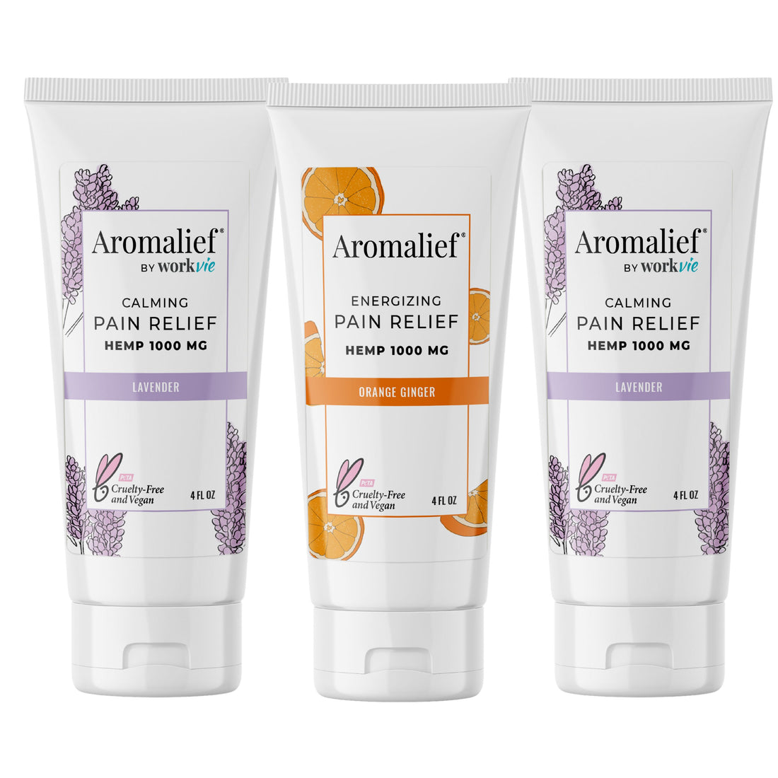 Buy 2 Get 1 Free Aromalief 4oz - 3 Pack