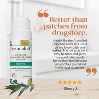 Aromalief Roll On Pain Relief Lotion Product Review Testimonial