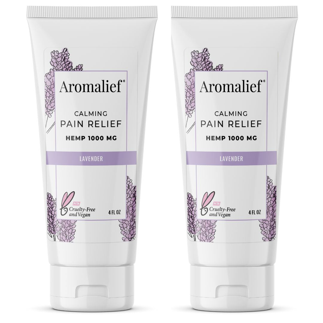 Lavender Pain Relief Vegan Cream Aromalief