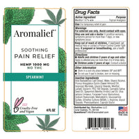 Aromalief Pain Relief Cream - Soothing Spearmint - 4 oz.  