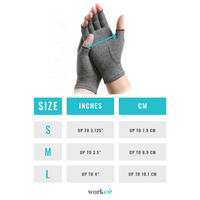 Compression Gloves - Gray